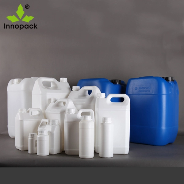 Innopack Food Grade High Quality 1 Gallon Plastic Bucket Square Barrel HDPE Jerry Can for Liquid