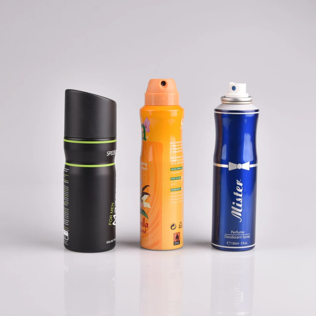 Aerosol Metal Can Aerosol Aluminum Bottle 50ml 100ml Spray Can Customize Size and Logo Print for Cosmetic Skincare