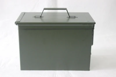 Военный металлический ящик для пуль M2a1, ящик для инструментов с боеприпасами