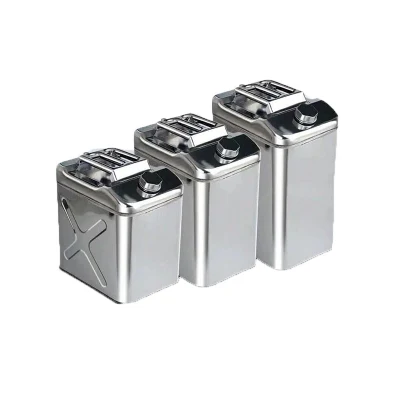 Переносные алюминиевые бочки для масла поставляют алюминиевые бочки для бензина с канистрой из утолщенной железной стали.